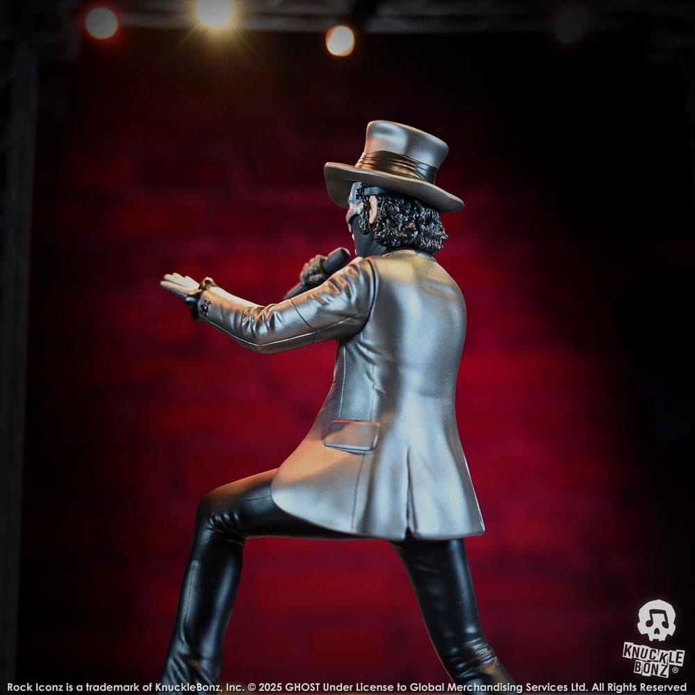 Ghost statuette Rock Iconz Papa V Perpetua Top Hat 22 cm