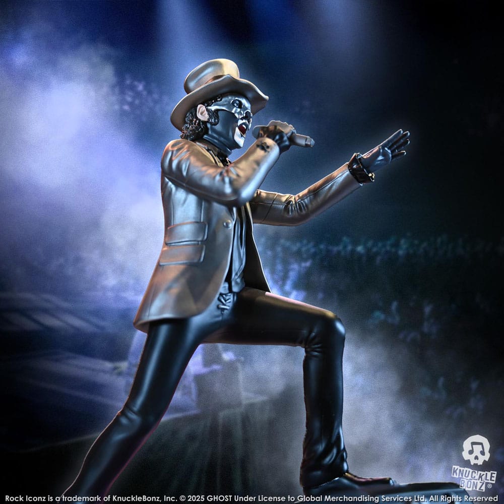 Ghost statuette Rock Iconz Papa V Perpetua Top Hat 22 cm