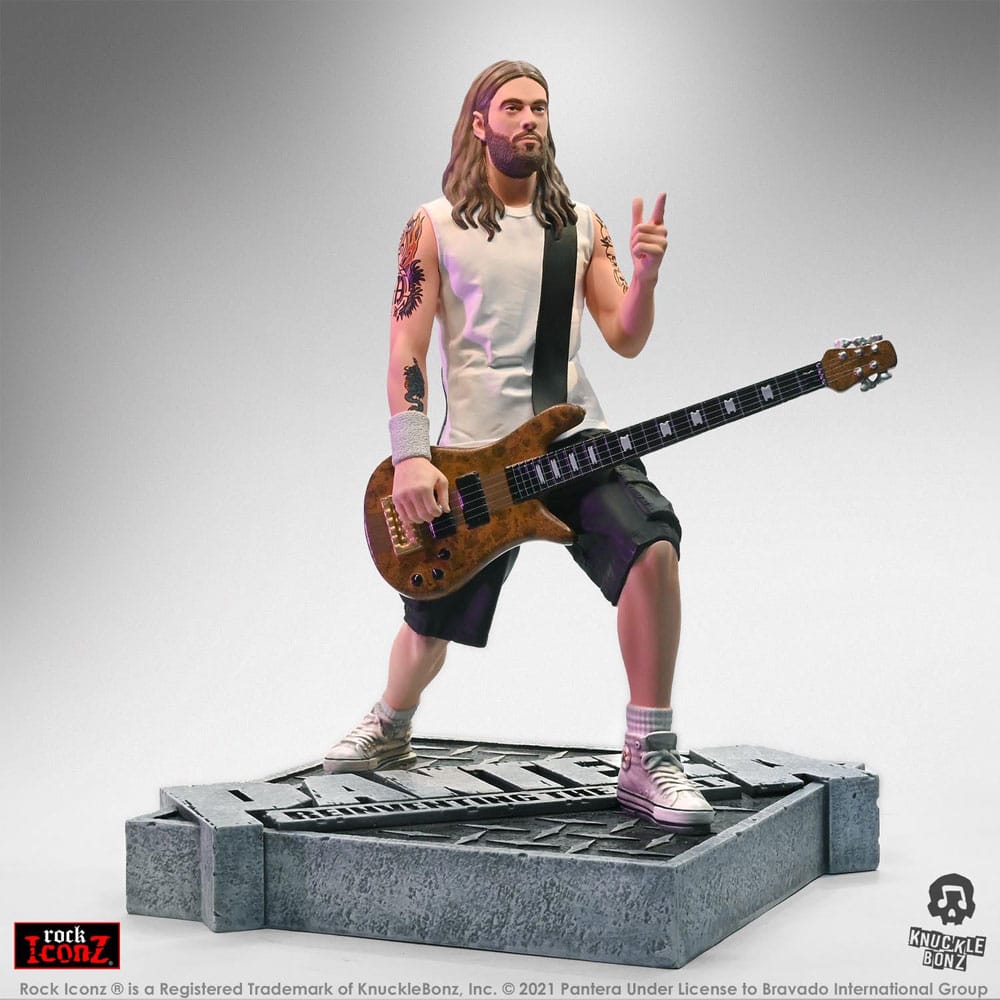 Pantera statuette Rock Iconz Rex Brown (Reinventing the Steel) 22 cm