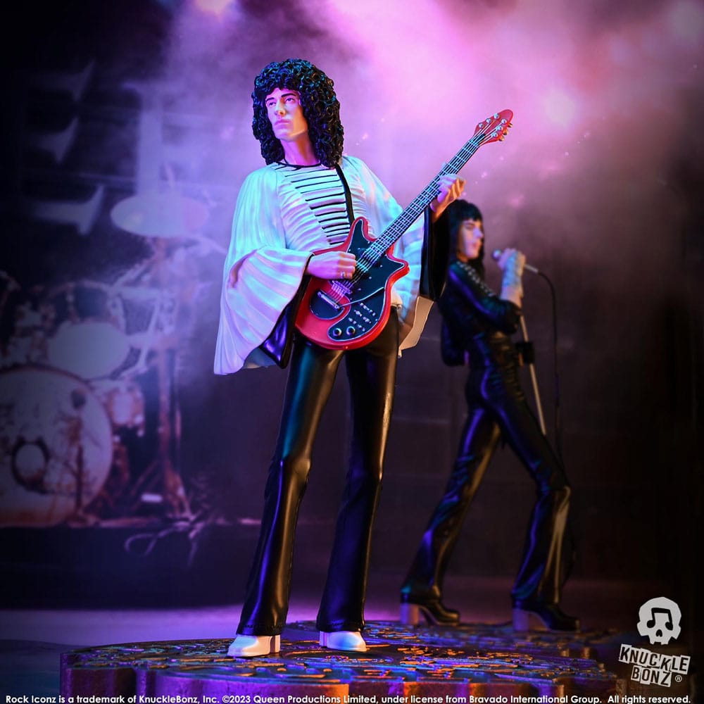 Queen statuette Rock Iconz Brian May II (Sheer Heart Attack Era) 23 cm