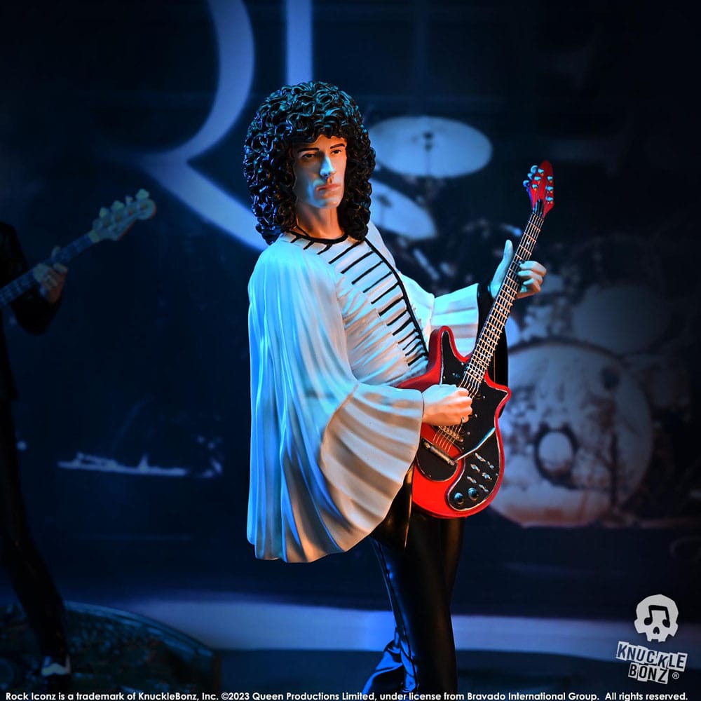 Queen statuette Rock Iconz Brian May II (Sheer Heart Attack Era) 23 cm