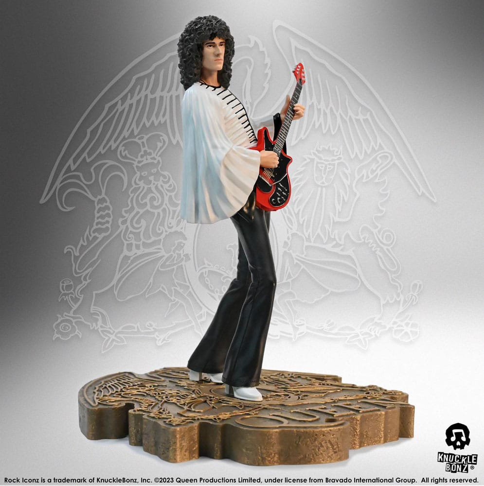 Queen statuette Rock Iconz Brian May II (Sheer Heart Attack Era) 23 cm