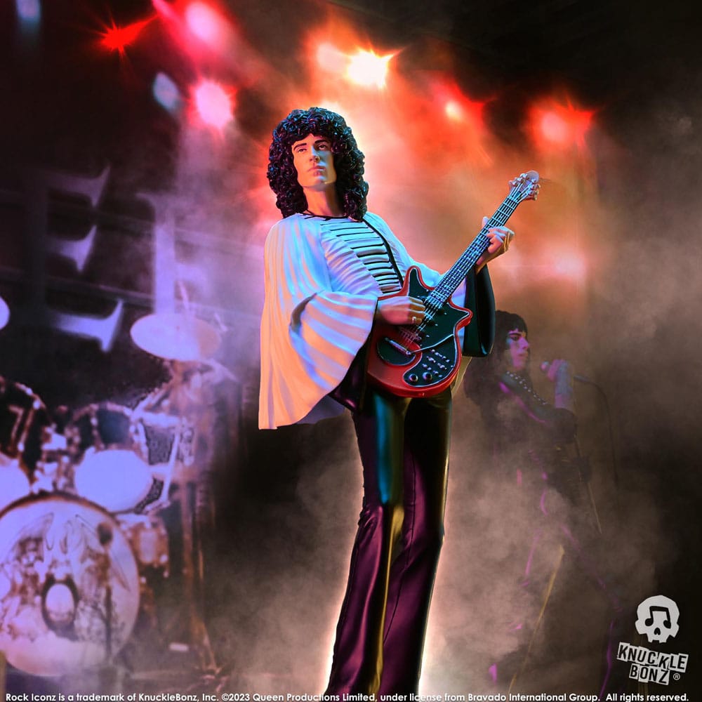 Queen statuette Rock Iconz Brian May II (Sheer Heart Attack Era) 23 cm