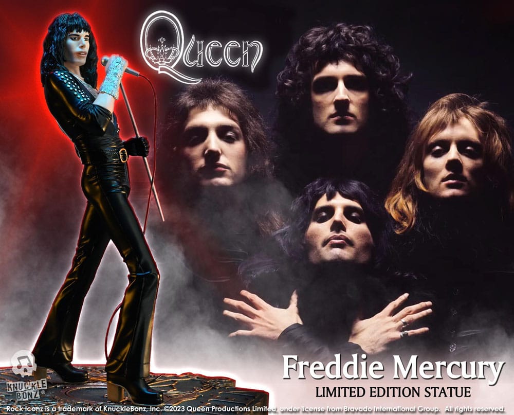 Queen statuette Rock Iconz Freddie Mercury II (Sheer Heart Attack Era) 23 cm