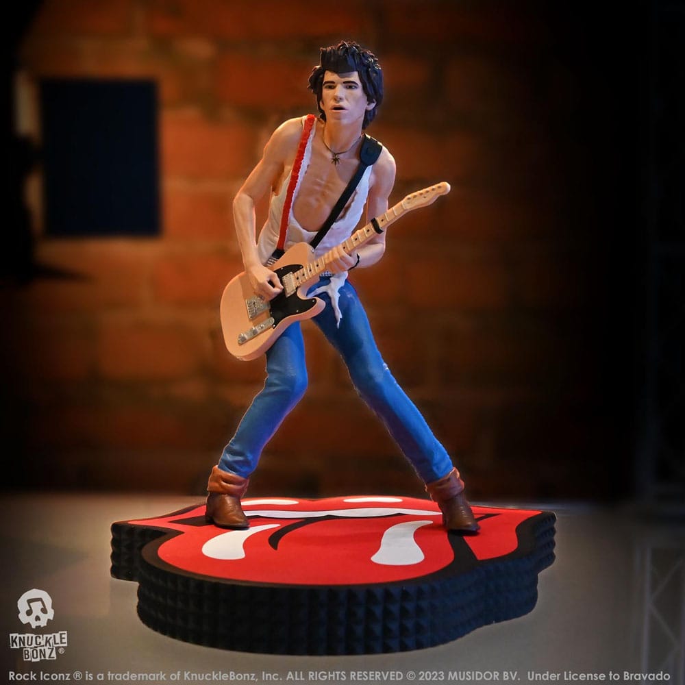The Rolling Stones statuette Rock Iconz Keith Richards (Tattoo You Tour 1981) 22 cm