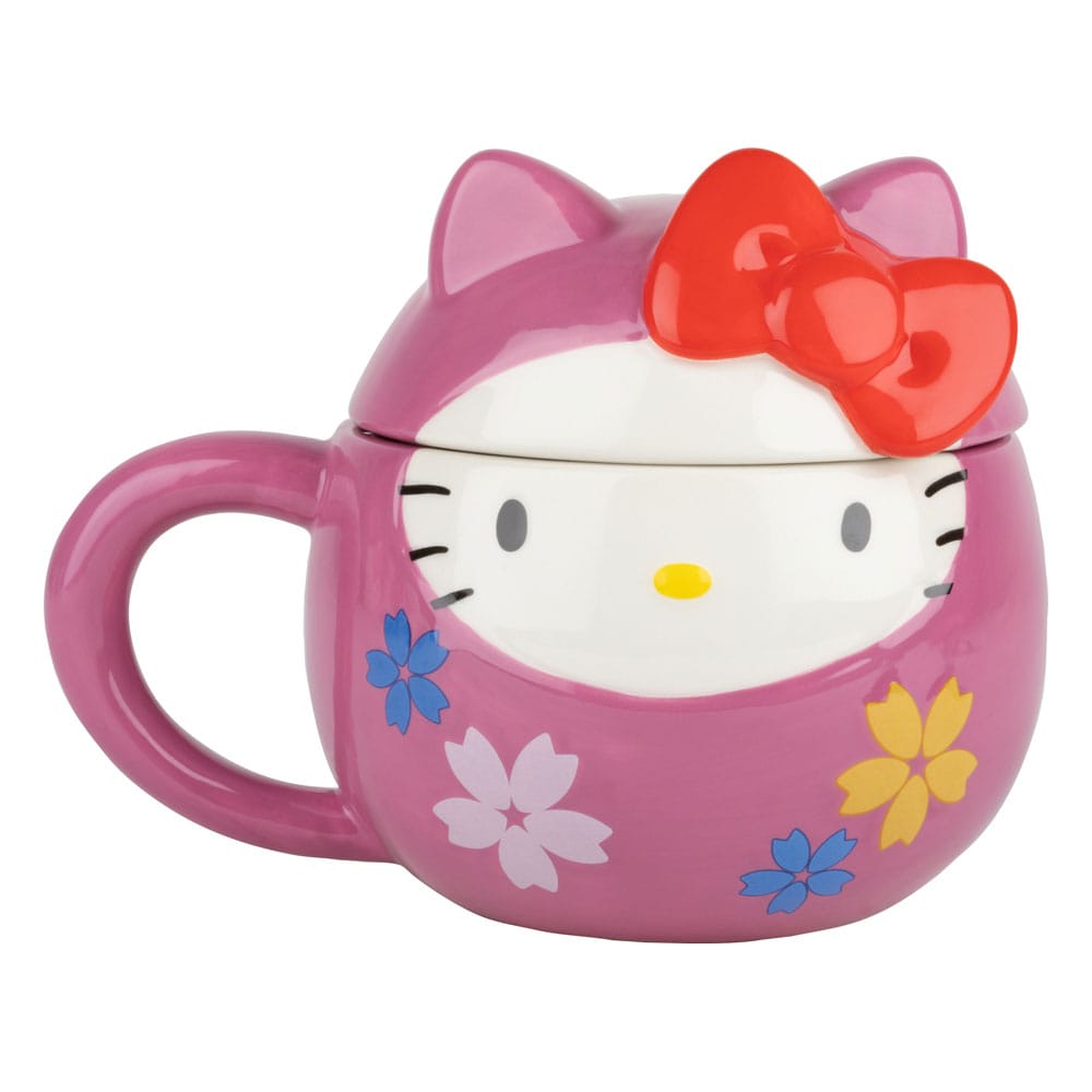 Sanrio mug 3D Hello Kitty Kitty Daruma