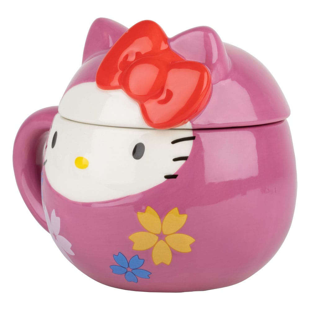 Sanrio mug 3D Hello Kitty Kitty Daruma