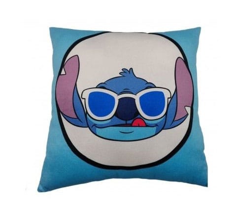 Lilo et Stitch - Coussin double face Stitch avec lunette de soleil (40x40cm)