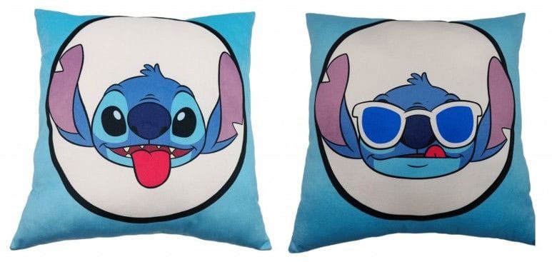 Lilo et Stitch - Coussin double face Stitch avec lunette de soleil (40x40cm)