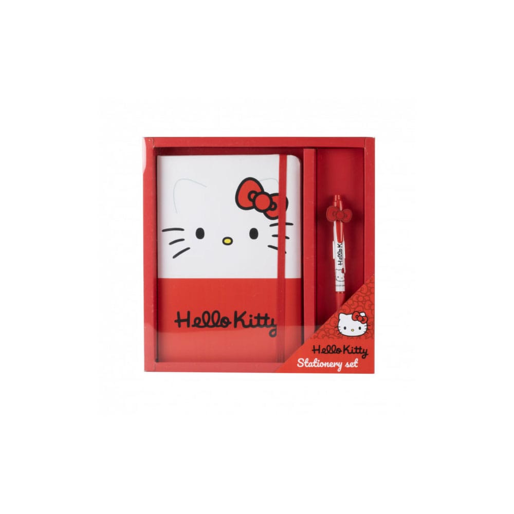 Sanrio carnet de notes avec stylo set cadeau Hello Kitty