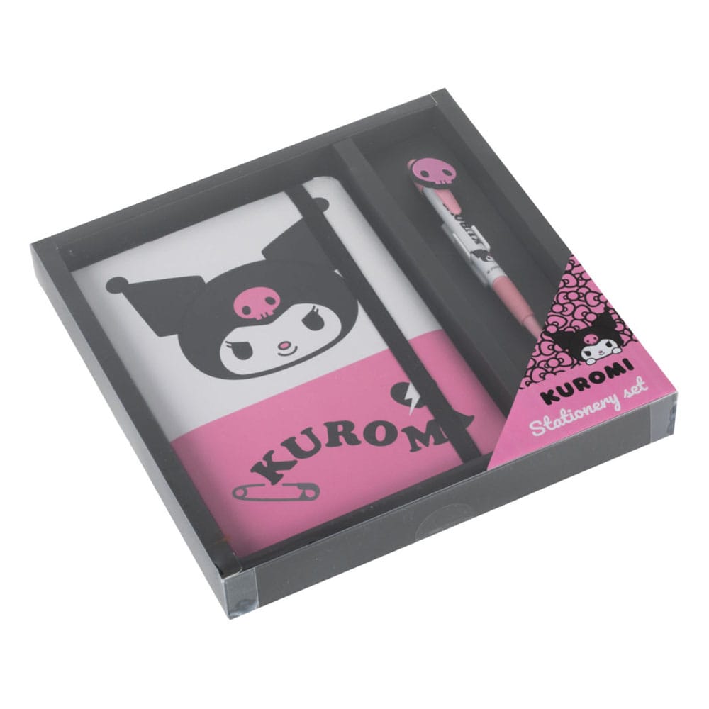 Sanrio carnet de notes avec stylo set cadeau Kuromi