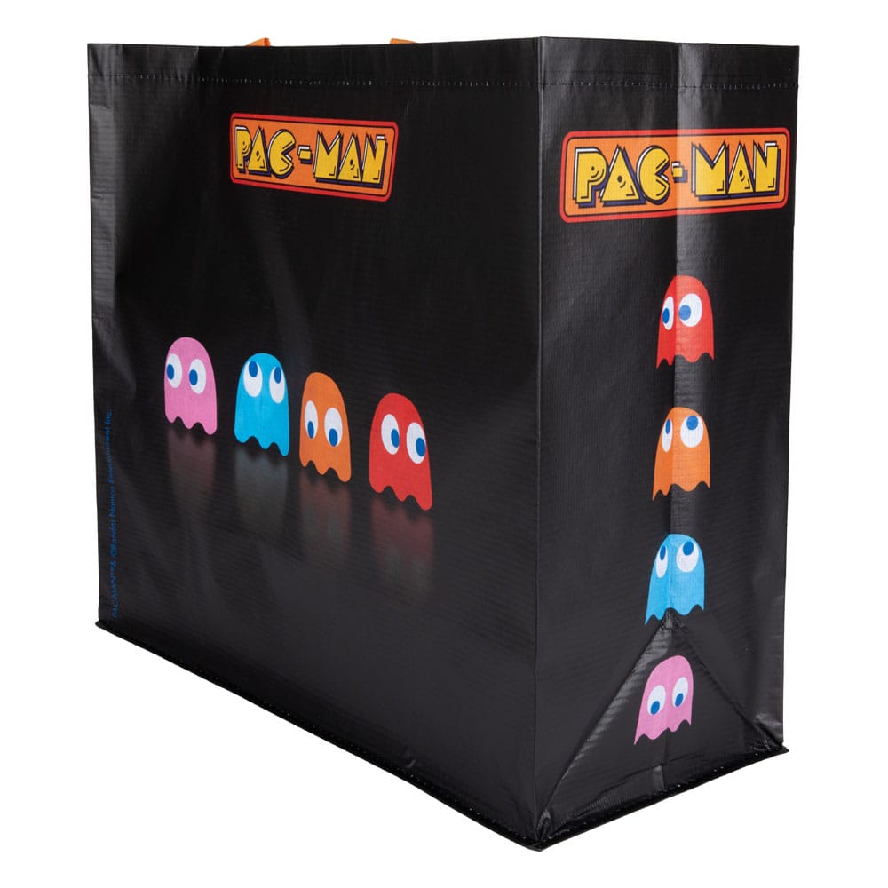 Pac-Man sac shopping Black