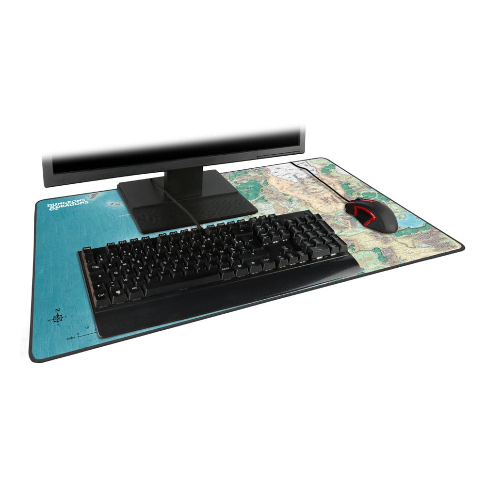 Dungeons & Dragons Tapis de souris XL Faerun Map