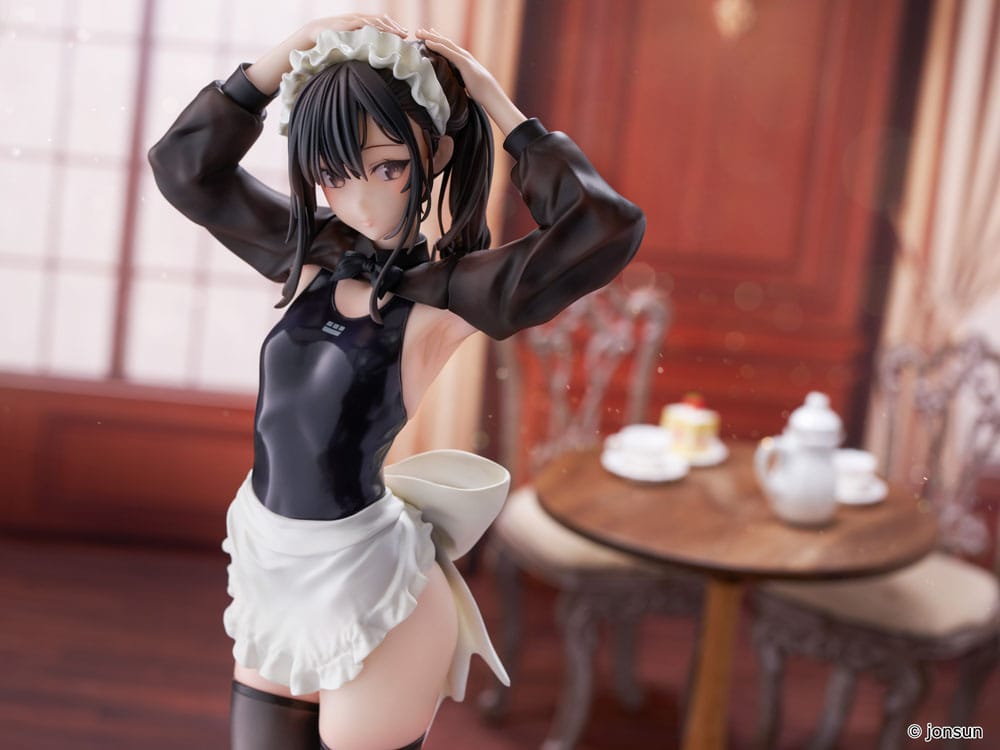 Original Character statuette PVC 1/6 Sakura Shiori Competition Swimsuit Maid 27 cm