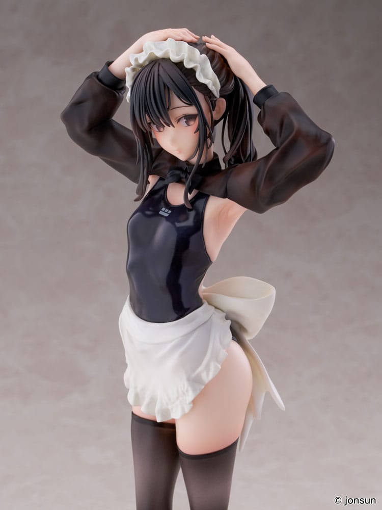 Original Character statuette PVC 1/6 Sakura Shiori Competition Swimsuit Maid 27 cm