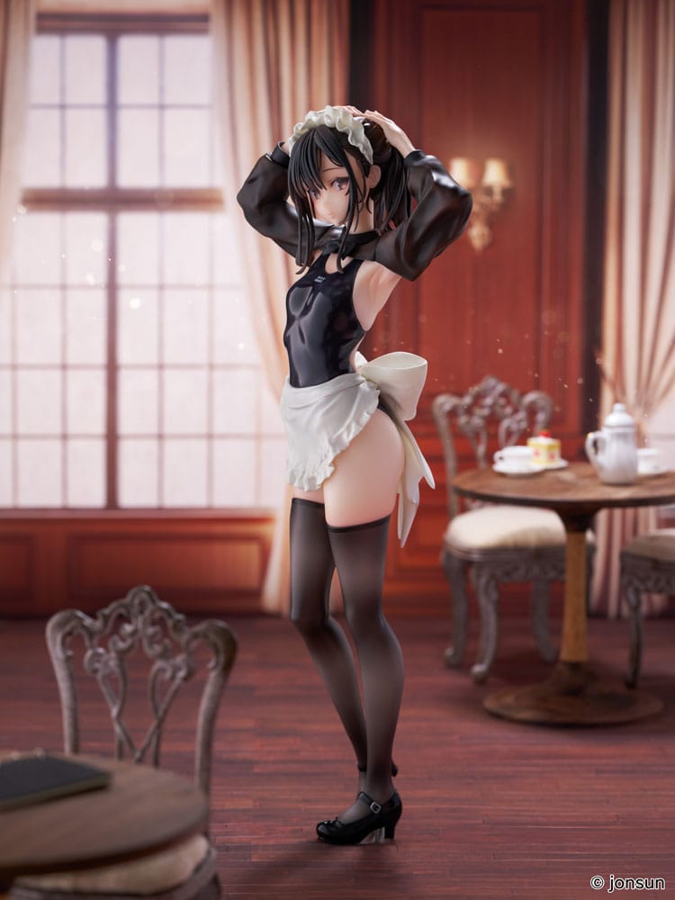 Original Character statuette PVC 1/6 Sakura Shiori Competition Swimsuit Maid 27 cm