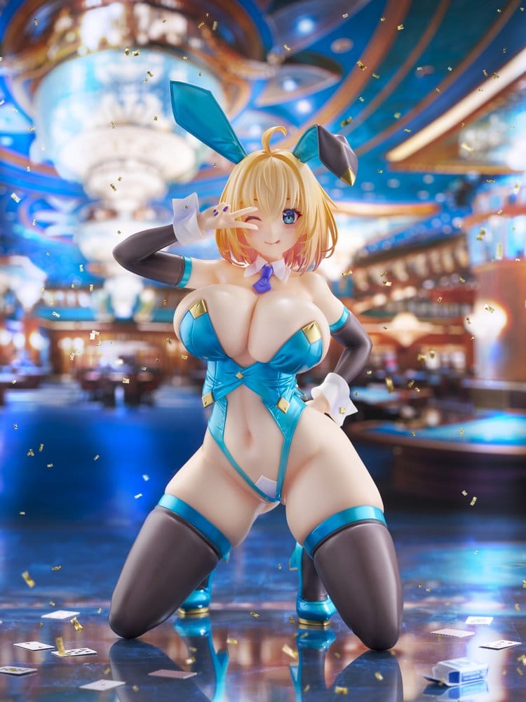 Original Character figurine PVC 1/6 KoiKoi -Sakura- Sophia F. Shirring Blue Bunny Ver. 20 cm