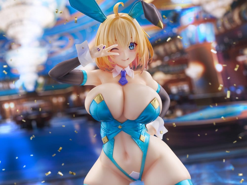 Original Character figurine PVC 1/6 KoiKoi -Sakura- Sophia F. Shirring Blue Bunny Ver. 20 cm