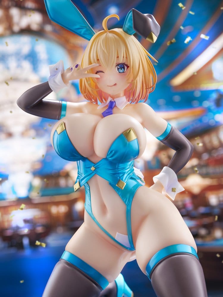 Original Character figurine PVC 1/6 KoiKoi -Sakura- Sophia F. Shirring Blue Bunny Ver. 20 cm