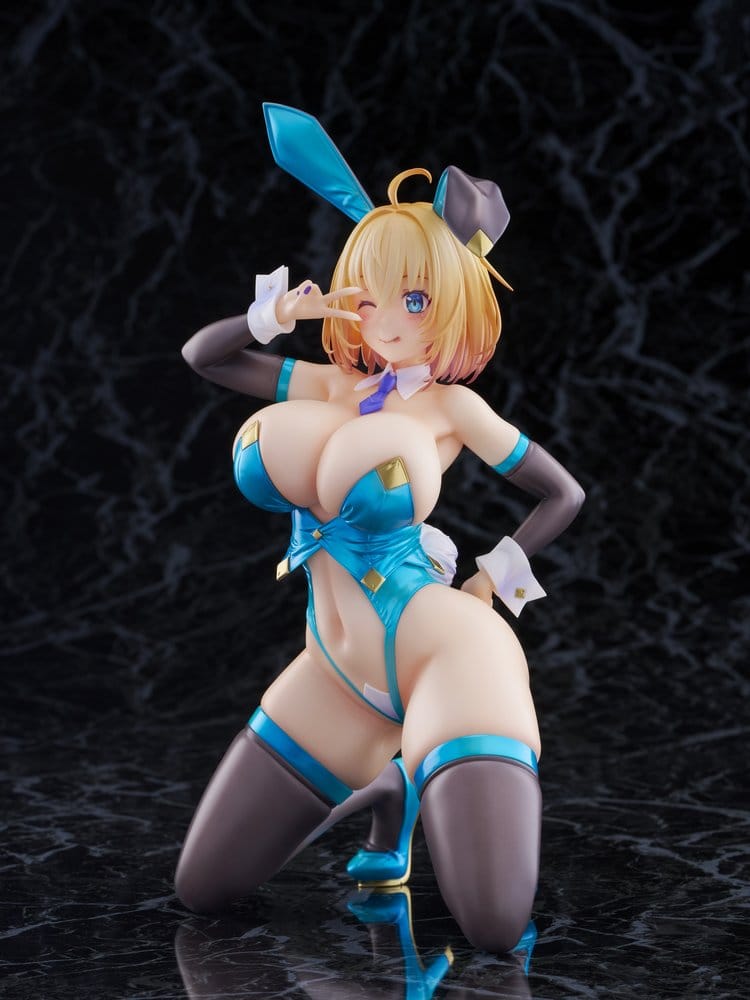 Original Character figurine PVC 1/6 KoiKoi -Sakura- Sophia F. Shirring Blue Bunny Ver. 20 cm