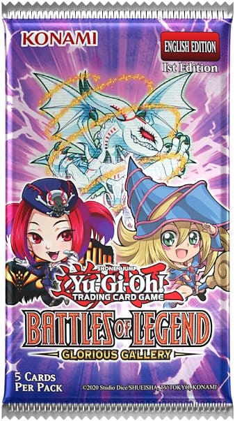 Yu-Gi-Oh! TCG Battles of Legend: Glorious Gallery présentoir boosters (24) *ANGLAIS*