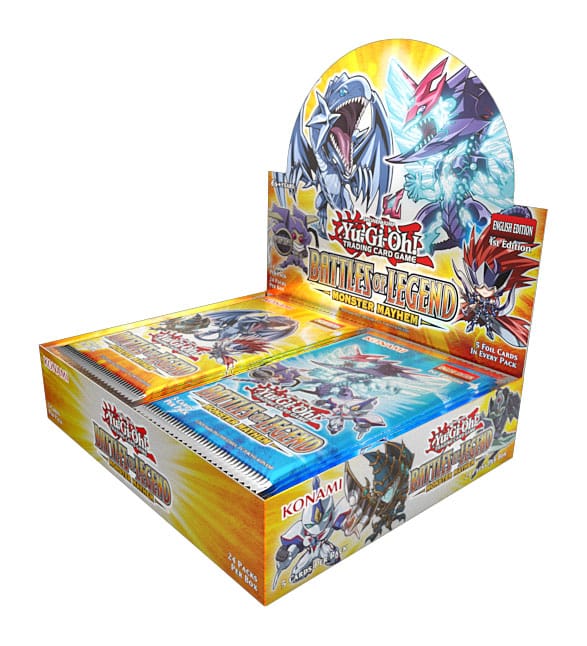 Yu-Gi-Oh! TCG Battle of Legends: Monster Mayhem présentoir boosters (24) *ANGLAIS*