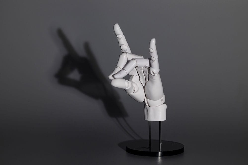 Takahiro Kagami Artist Support Item PVC 1/1 Hand Model/L -White- 21 cm