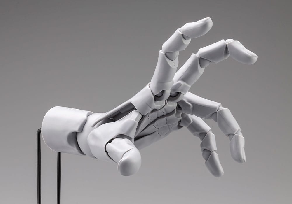 Takahiro Kagami Artist Support Item Hand PVC 1/1 Model Men /L Gray 22 cm