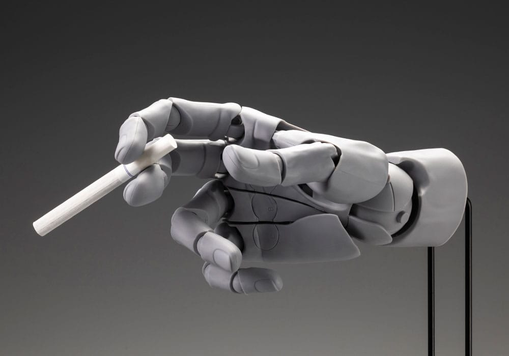 Takahiro Kagami Artist Support Item Hand PVC 1/1 Model Men /R Grey 22 cm