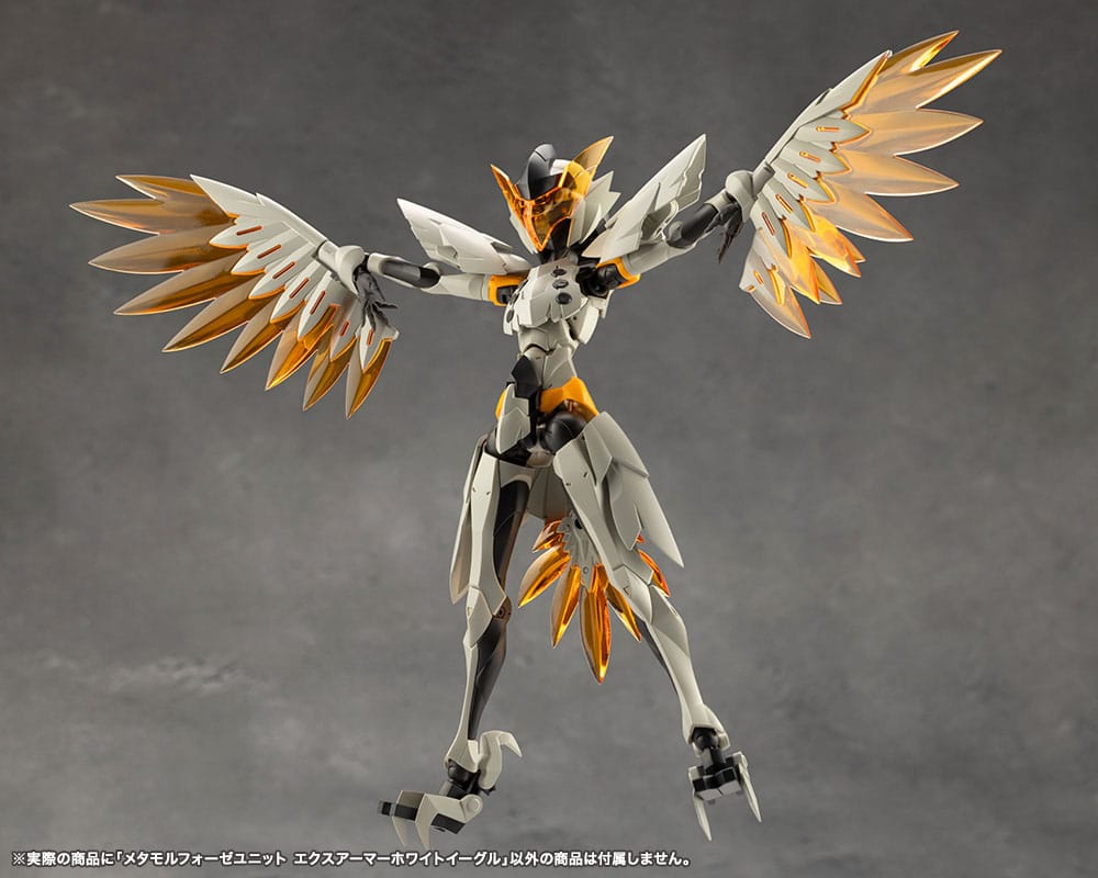 Megalomaria Unlimited Universe accessoires Plastic Model Kit Metamorphose Unit Exarmor White Eagle