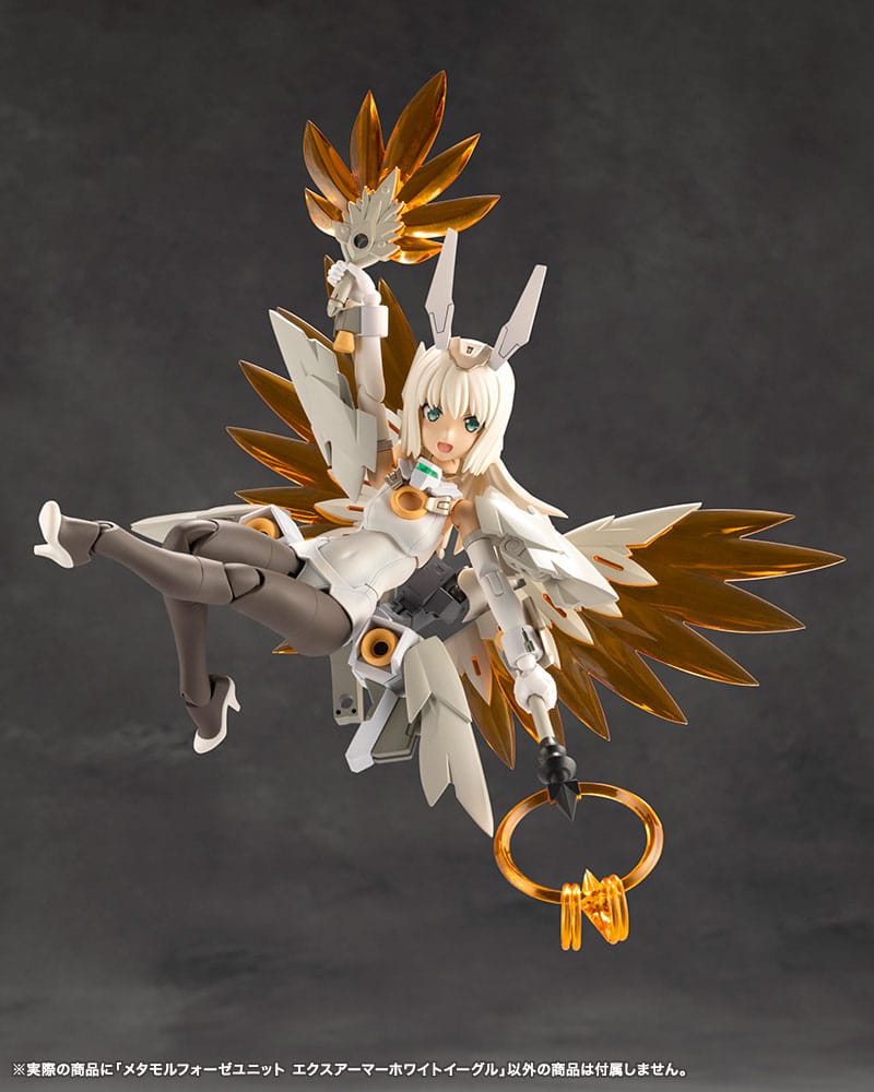 Megalomaria Unlimited Universe accessoires Plastic Model Kit Metamorphose Unit Exarmor White Eagle