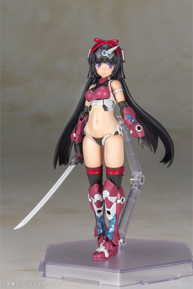Frame Arms Girl figurine Plastic Model Kit P3 Magatsuki Ninja Ver. 15 cm