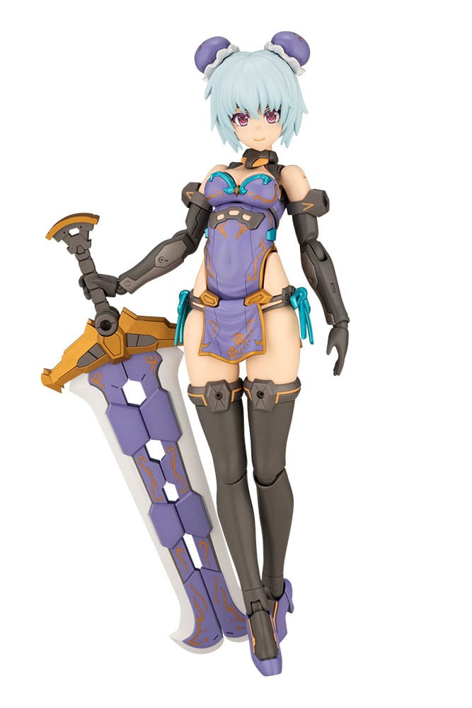 Frame Arms Girl figurine Plastic Model Kit Hresvelgr Qipao Ver. 17 cm