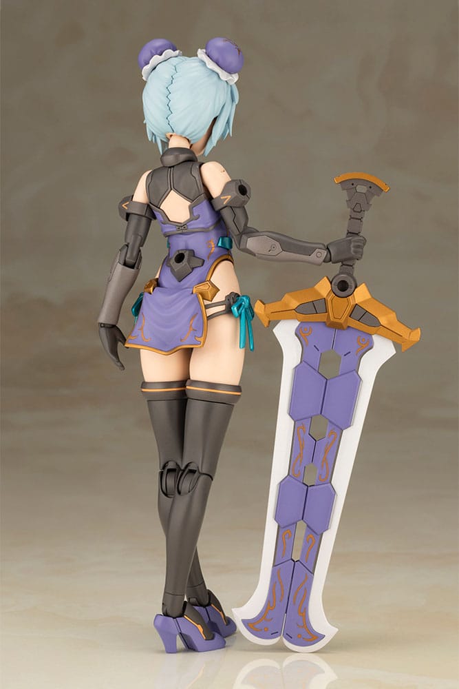 Frame Arms Girl figurine Plastic Model Kit Hresvelgr Qipao Ver. 17 cm