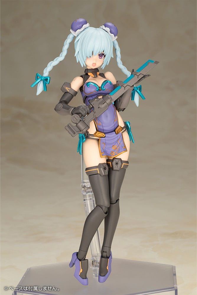 Frame Arms Girl figurine Plastic Model Kit Hresvelgr Qipao Ver. 17 cm