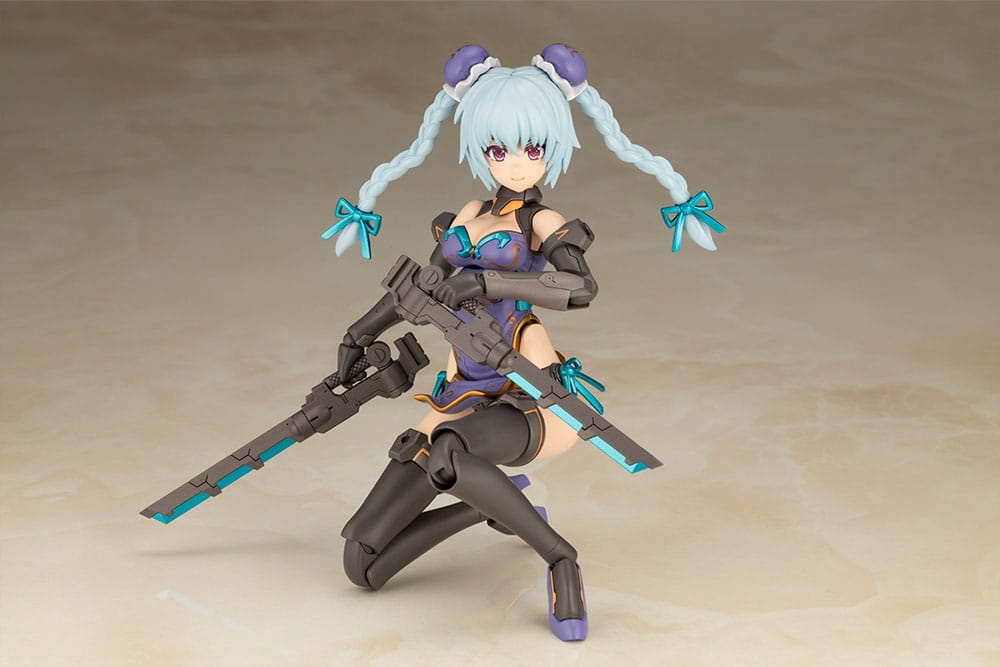 Frame Arms Girl figurine Plastic Model Kit Hresvelgr Qipao Ver. 17 cm