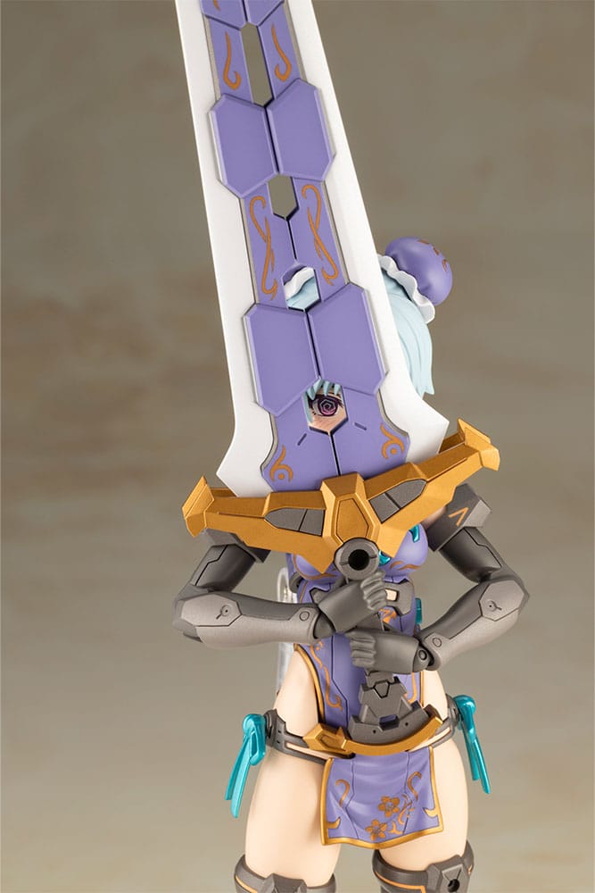 Frame Arms Girl figurine Plastic Model Kit Hresvelgr Qipao Ver. 17 cm