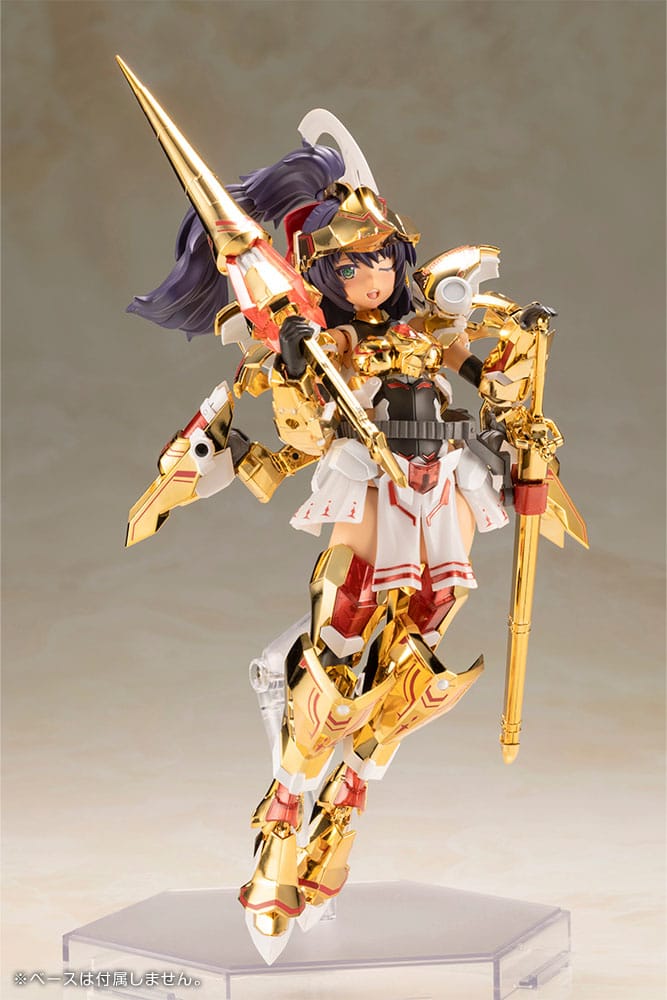 Frame Arms Girl figurine Plastic Model Kit Durga Gold Ritter 17 cm
