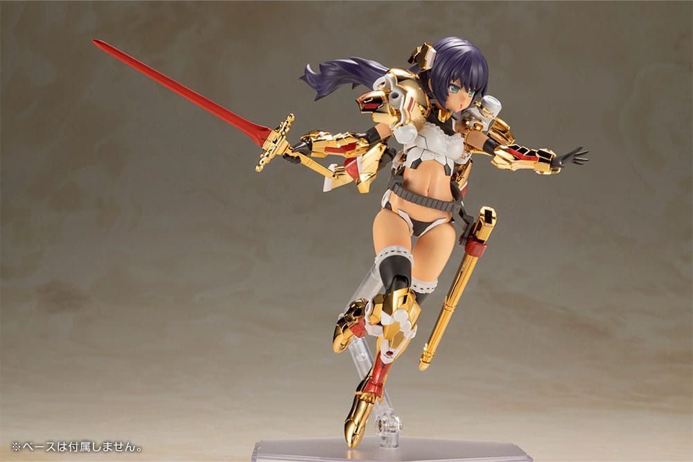 Frame Arms Girl figurine Plastic Model Kit Durga Gold Ritter 17 cm