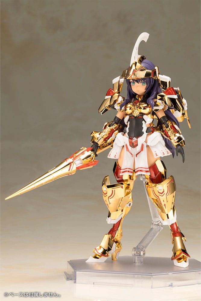 Frame Arms Girl figurine Plastic Model Kit Durga Gold Ritter 17 cm