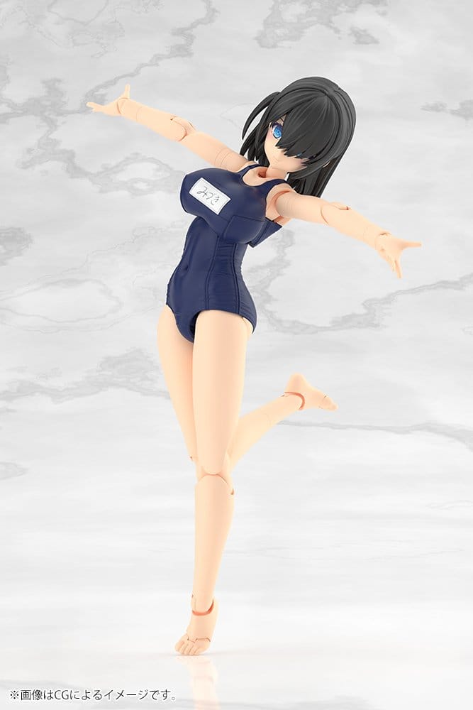 Frame Arms Girl Plastic Model Kit Mizuki School Swimsuits Ver. 16 cm