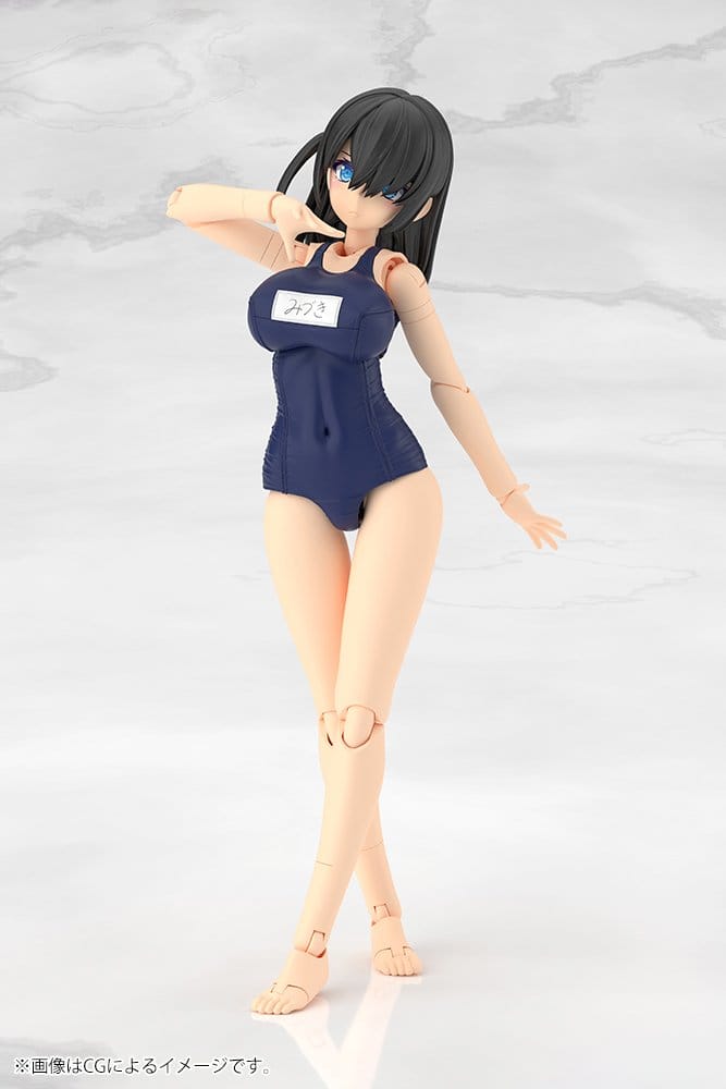 Frame Arms Girl Plastic Model Kit Mizuki School Swimsuits Ver. 16 cm
