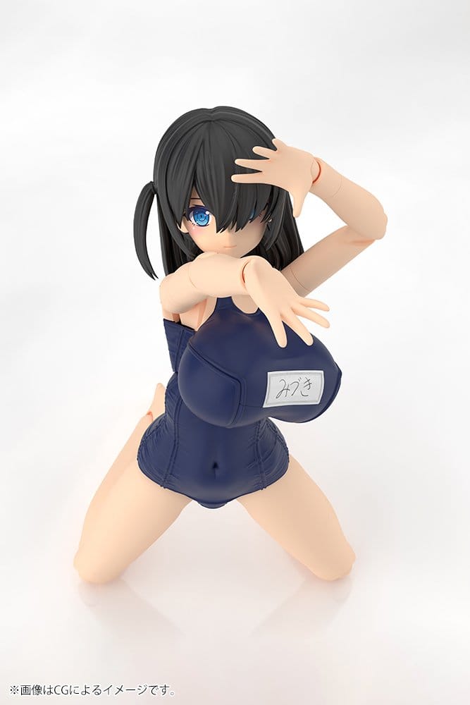 Frame Arms Girl Plastic Model Kit Mizuki School Swimsuits Ver. 16 cm