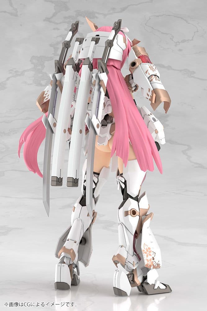 Frame Arms Girl figurine Plastic Model Kit Grand Scale Magatsuki Kikka 25 cm