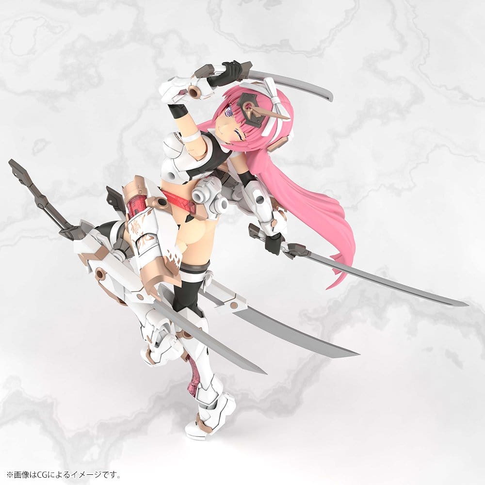 Frame Arms Girl figurine Plastic Model Kit Grand Scale Magatsuki Kikka 25 cm