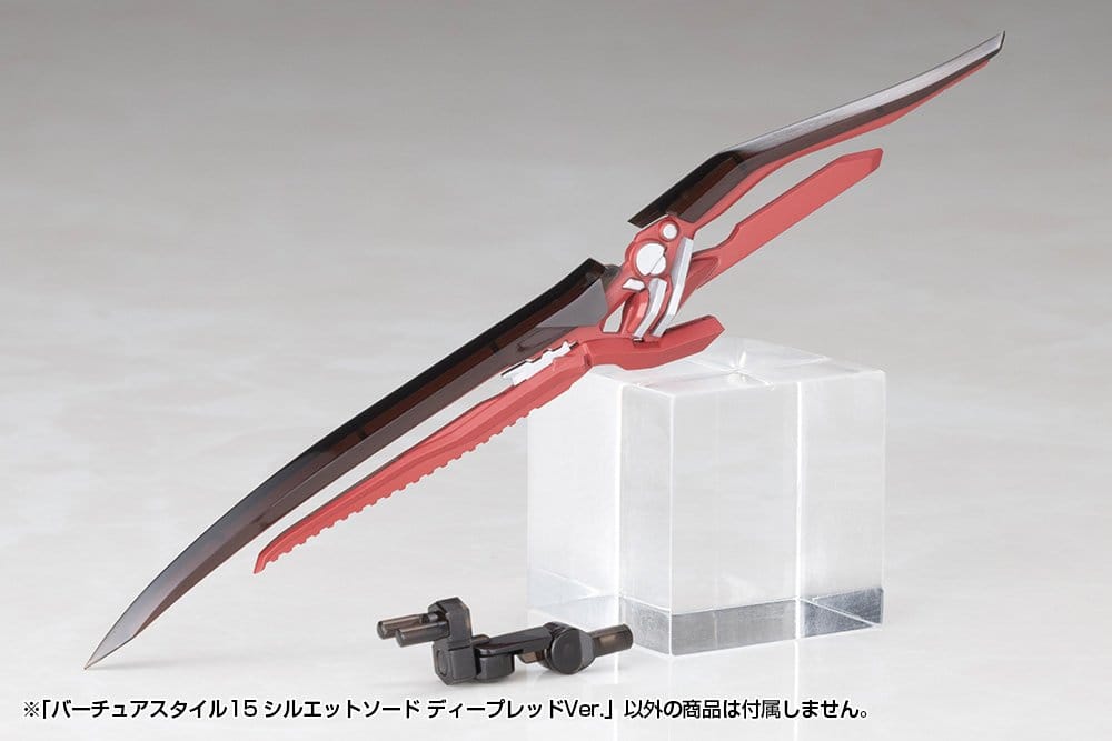 Kotobukiya M.S.G. accessoire pour figurines Plastic Model Kit Virtuous Style 15 Silhouette Sword Deep Red Ver. 14 cm