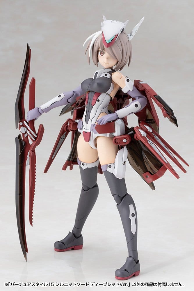 Kotobukiya M.S.G. accessoire pour figurines Plastic Model Kit Virtuous Style 15 Silhouette Sword Deep Red Ver. 14 cm