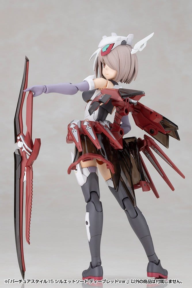 Kotobukiya M.S.G. accessoire pour figurines Plastic Model Kit Virtuous Style 15 Silhouette Sword Deep Red Ver. 14 cm