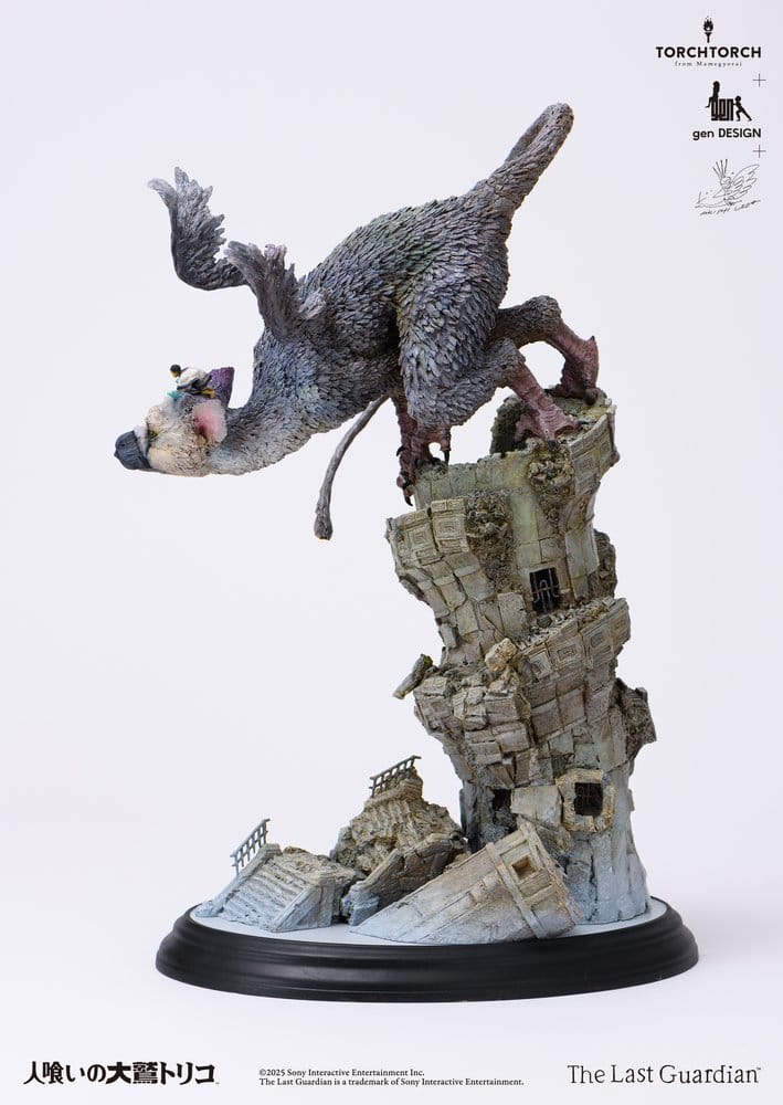 The Last Guardian Statue d'Art Trico par Akishi Ueda 50 cm