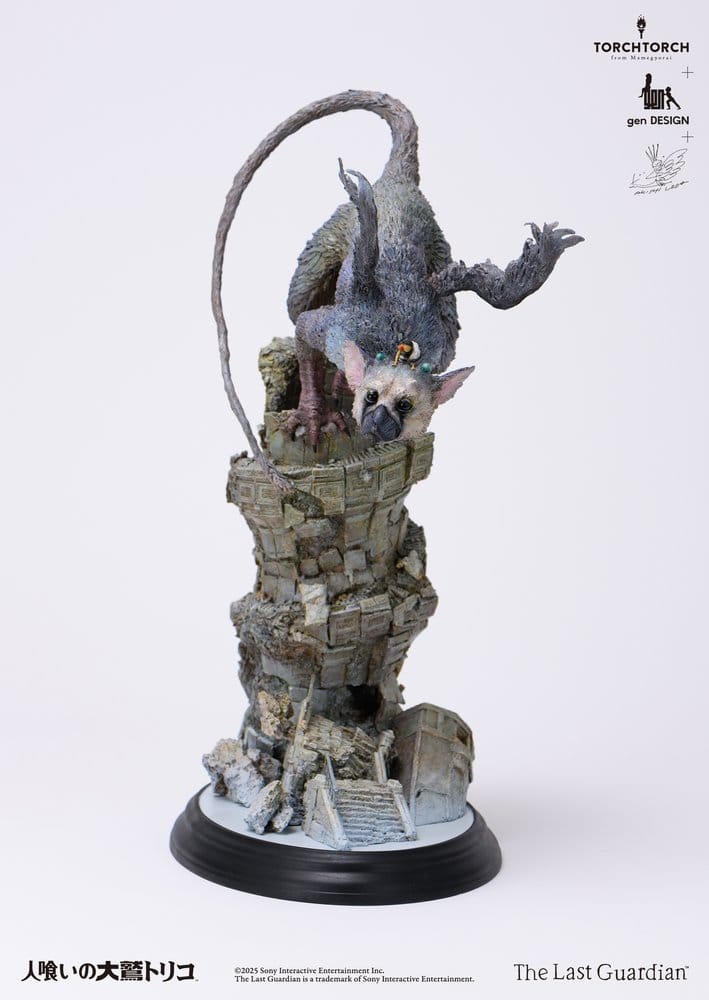 The Last Guardian Statue d'Art Trico par Akishi Ueda 50 cm